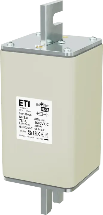 Attēls no NHS3L aR/aBat 750A/1500V DC AL
