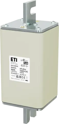 Attēls no NHS3L aR/aBat 900A/1500V DC AL