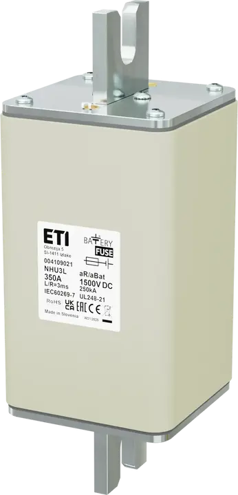 Attēls no NHU3L aR/aBat 350A/1500V DC AL