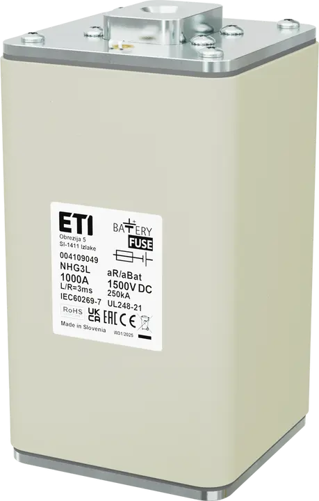 Attēls no NHG3L aR/aBat 1000A/1500V DCAL