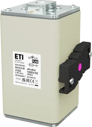 NHG3LM aR/aBat 315A/1500V DCAL