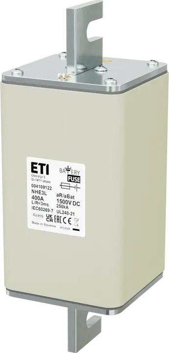 Attēls no NHE3L aR/aBat 400A/1500V DC AL