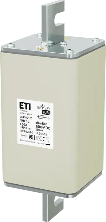 Attēls no NHE3L aR/aBat 450A/1500V DC AL