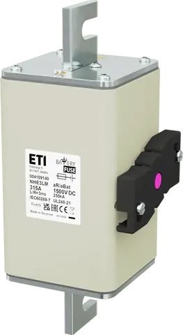 NHE3LM aR/aBat 315A/1500V DCAL