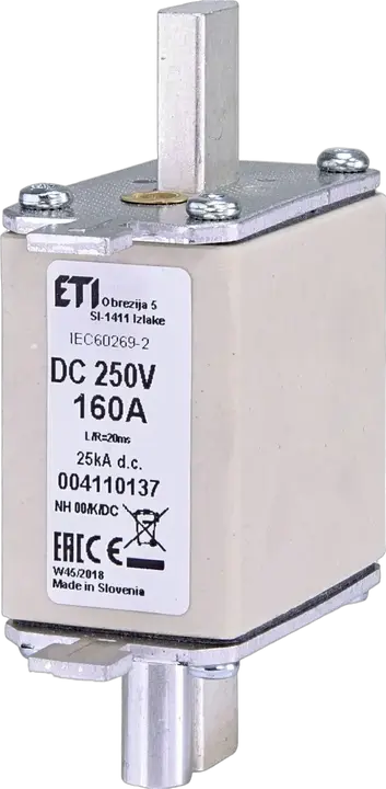 Attēls no NH00/K 100A/250V DC