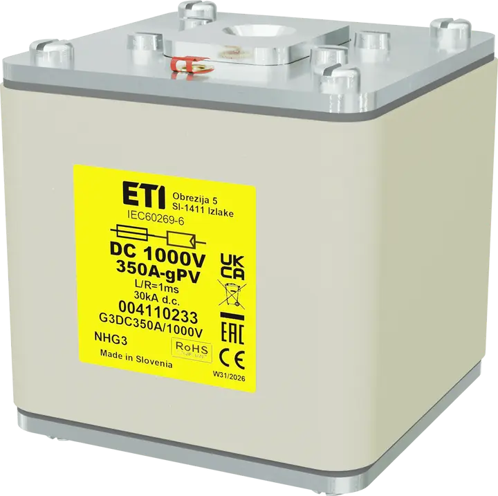 Attēls no NHG3 gPV 350A/1000V DC
