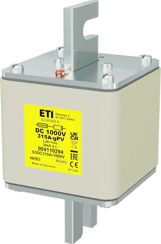 Attēls no NHS3 gPV 315A/1000V DC