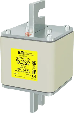 Attēls no NHS3 gPV 400A/1000V DC