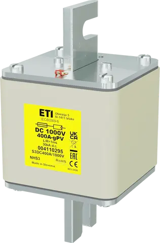 Attēls no NHS3 gPV 400A/1000V DC