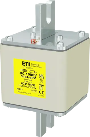 Attēls no NHU3 gPV 315A/1000V DC