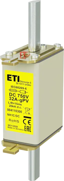 Attēls no *NH1C gPV 32A/750V DC