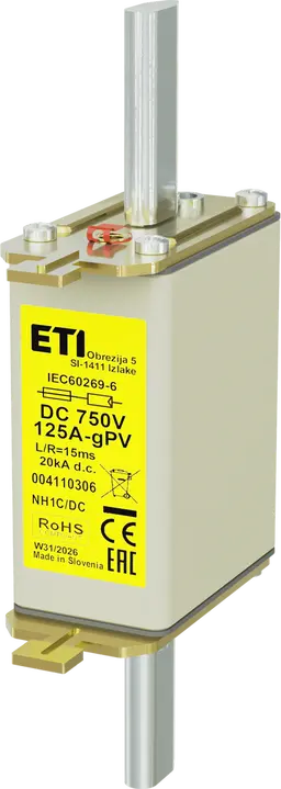 Attēls no *NH1C gPV 125A/750V DC