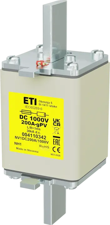 Attēls no NH1 gPV 200A/1000V DC