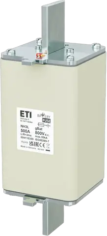 NH3L gBat 500A/800V DC