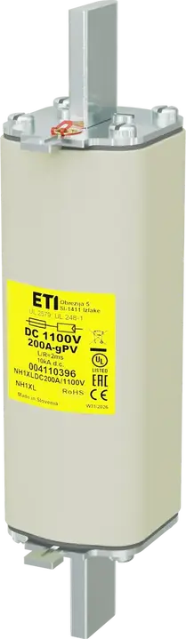 Attēls no NH1XL gPV 200A/1100V DC UL