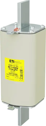 NH3L gPV 315A/1100V DC UL