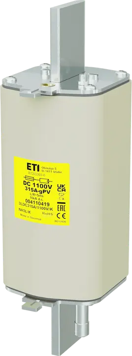 Attēls no NH3L/K gPV 315A/1100V DC