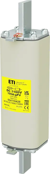 Attēls no NH1XL gPV 100A/1100V DC