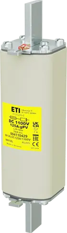 NH1XL gPV 125A/1100V DC