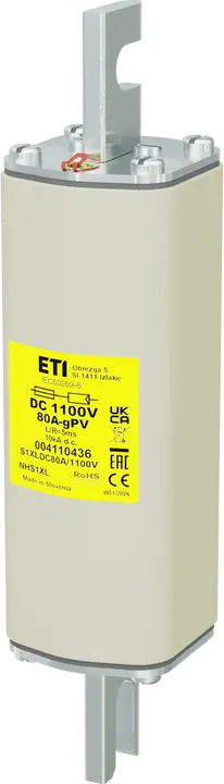 Attēls no NHS1XL gPV 80A/1100V DC