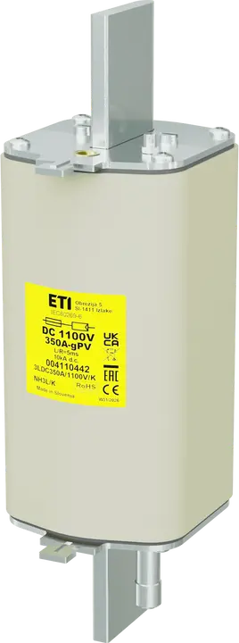 Attēls no NH3L/K gPV 350A/1100V DC