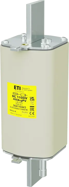 Attēls no NH3L/K gPV 400A/1100V DC