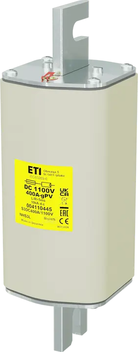 Attēls no NHS3L gPV 400A/1100V DC