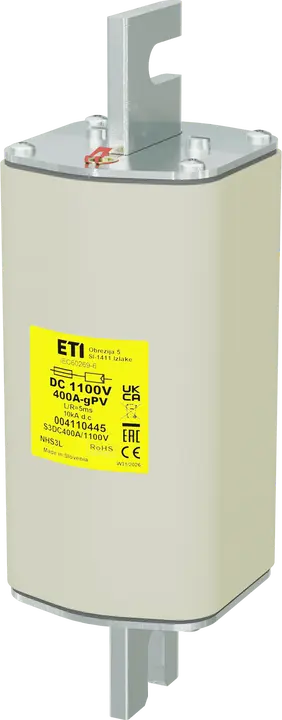 Attēls no NHS3L gPV 400A/1100V DC