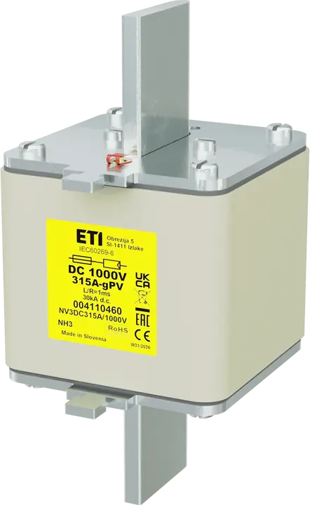 Attēls no NH3 gPV 200A/1000V DC
