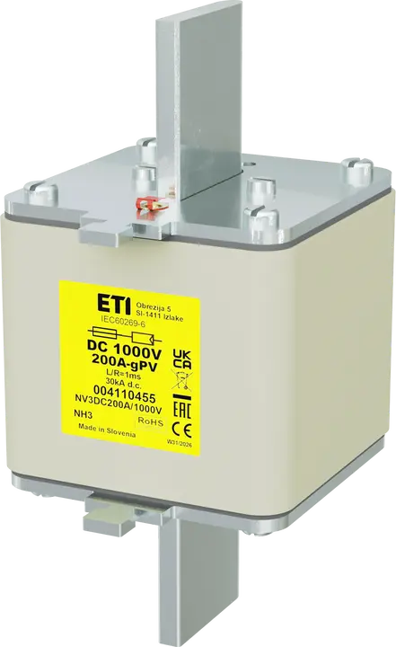 Attēls no NH3 gPV 200A/1000V DC