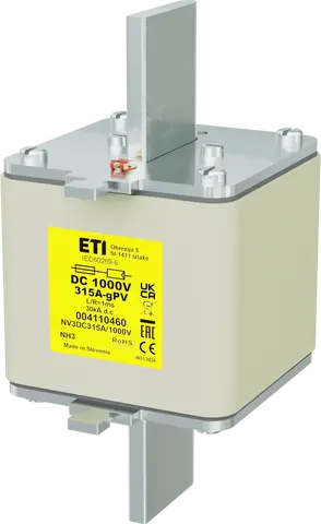 Attēls no NH3 gPV 160A/1000V DC