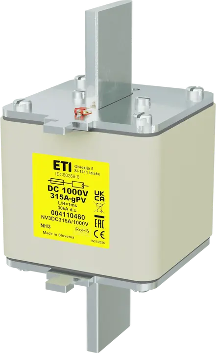 Attēls no NH3 gPV 350A/1000V DC