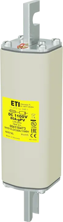 Attēls no NHS1XL gPV 80A/1100V DC UL