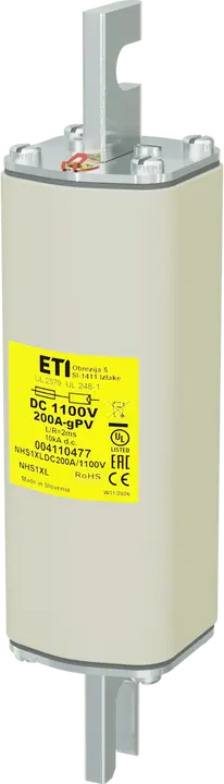 Attēls no NHS1XL gPV 200A/1100V DC UL