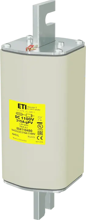 Attēls no NHS3L gPV 315A/1100V DC UL
