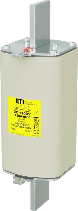 Attēls no NH3L gPV 450A/1100V DC UL