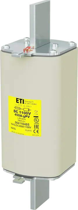 Attēls no NH3L gPV 450A/1100V DC UL