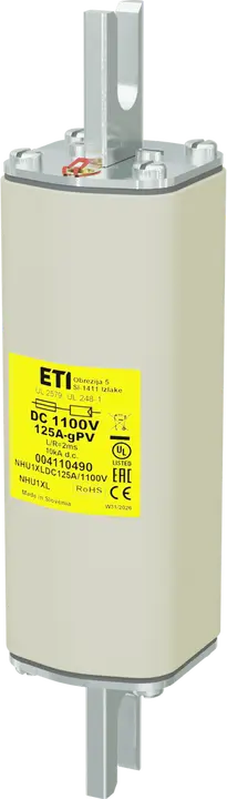 Attēls no NHU1XL gPV 125A/1100V DC UL
