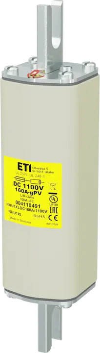 Attēls no NHU1XL gPV 160A/1100V DC UL
