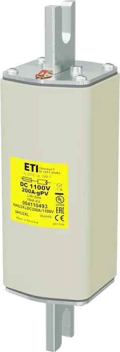 Attēls no NHU2XL gPV 200A/1100V DC UL