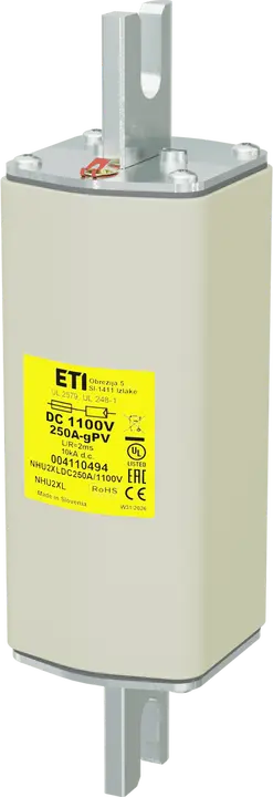 Attēls no NHU2XL gPV 250A/1100V DC UL
