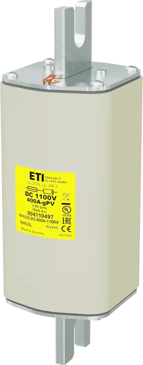 Attēls no NHU3L gPV 400A/1100V DC UL