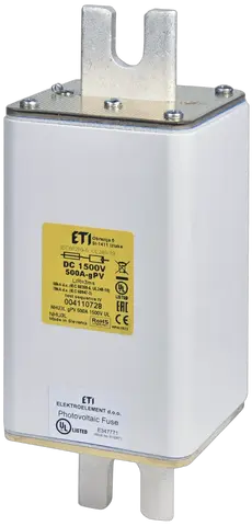NHU3L gPV 450A/1500V DC UL