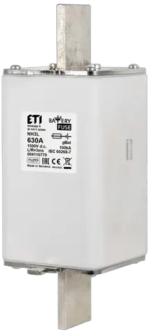 NHU3L gBat 400A/1500V DC
