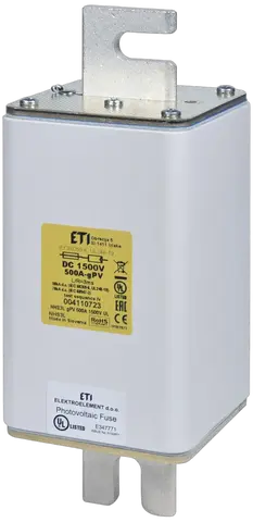NHS3L gPV 500A/1500V DC 70kA