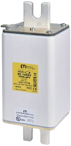 NHU3L/MS gPV 450A/1500V DC UL