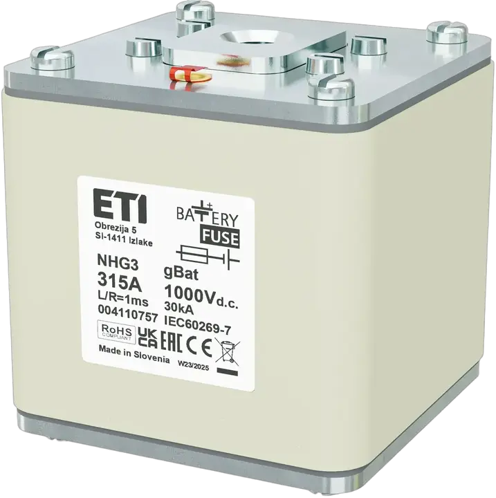 Attēls no NHG3 gBat 315A/1000V DC