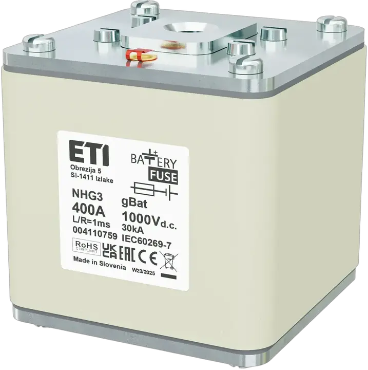 Attēls no NHG3 gBat 400A/1000V DC