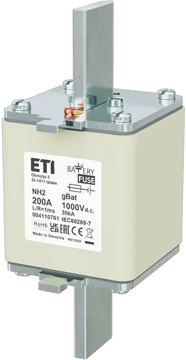Attēls no NH2 gBat 200A/1000V DC