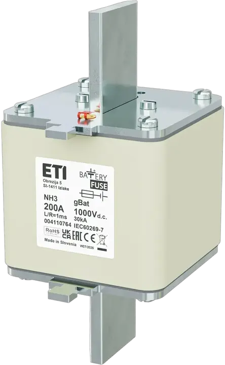 Attēls no NH3 gBat 200A/1000V DC